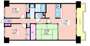 CASSIA南住吉の物件間取画像